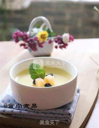 牛奶炖蛋的做法步骤:11