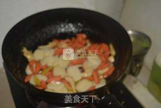 京式炒年糕的做法步骤:4