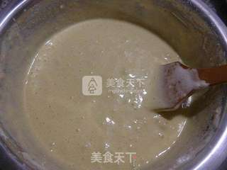 抹茶奶茶海绵蛋糕的做法步骤:8