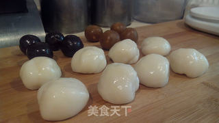 豆沙冰皮月饼的做法步骤:5