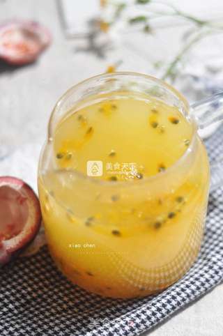 甜梨百香果汁的做法步骤:10