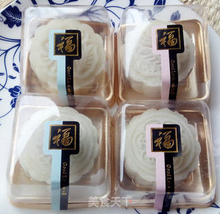 豆沙冰皮月饼的做法步骤:9