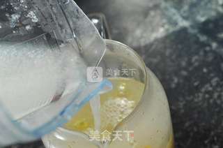 甜梨百香果汁的做法步骤:8