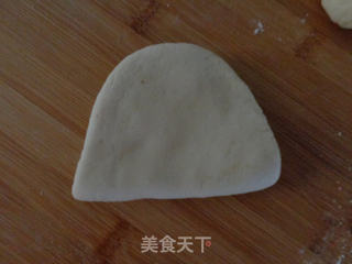 贝壳豆沙包的做法步骤：5