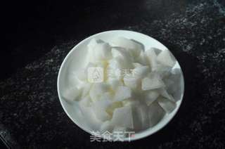 甜梨百香果汁的做法步骤:2