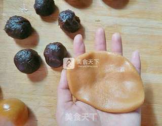豆沙月饼的做法步骤:8