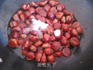 糖炒栗子的做法步骤:3