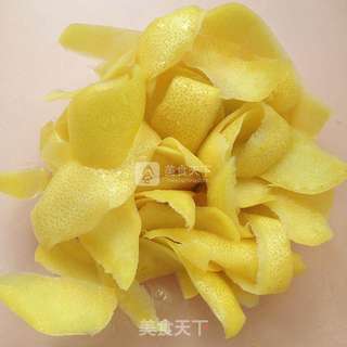 糖渍柚子皮的做法步骤：5