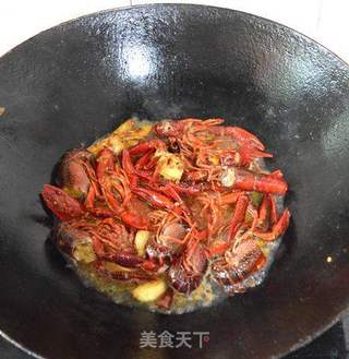 香辣小龙虾的做法步骤:9