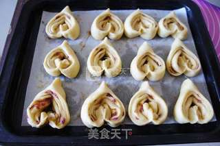 玫瑰杏仁面包的做法步骤:8