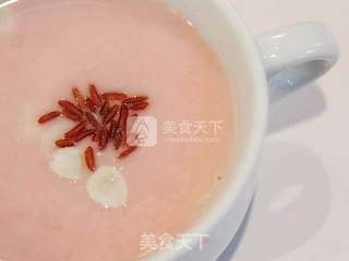红米杏仁露的做法步骤:6