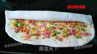 榨菜肉末花卷的做法步骤:7