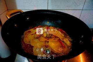 干锅萝卜片的做法步骤:12
