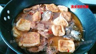 草鱼焖豆腐的做法步骤:5