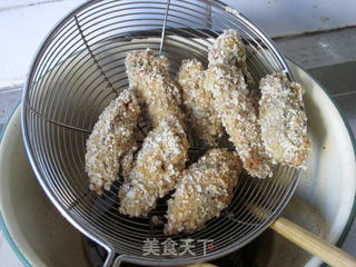 酥炸生蚝的做法步骤:12