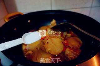 干锅萝卜片的做法步骤:13