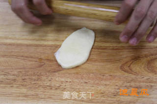菠萝肉松面包的做法步骤:3