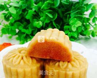 广式蛋黄莲蓉月饼的做法步骤:19