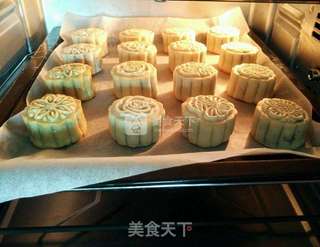紫薯月饼的做法步骤:13
