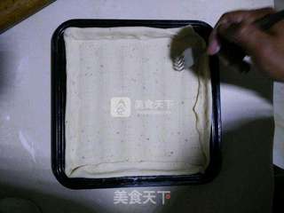简单自制水果披萨的做法步骤:3