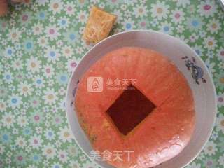 牛奶布丁南瓜盅的做法步骤:3
