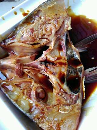 家常剁椒鱼头的做法步骤:4