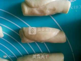 酥得掉渣的改良版蛋黄酥的做法步骤:8