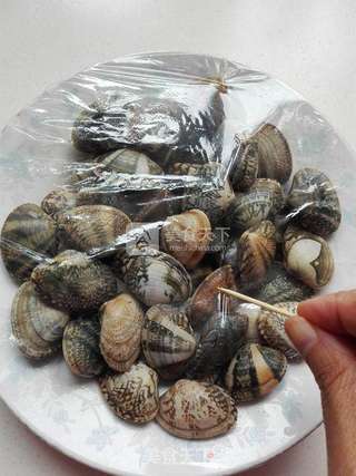 微波蛤蜊的做法步骤:4