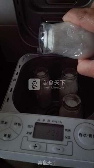 自制老酸奶的做法步骤:8