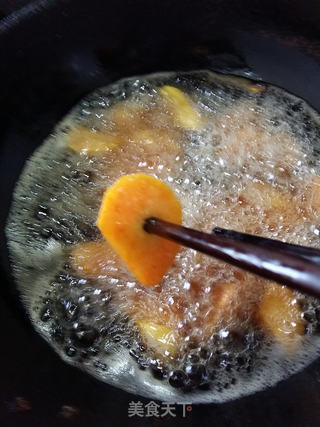 拔丝红薯的做法步骤:5