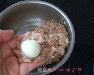 烧凤眼丸子的做法步骤:5