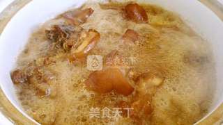 红烧猪脚美容蹄的做法步骤:4