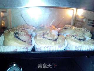 香酥紫薯面包卷的做法步骤:7