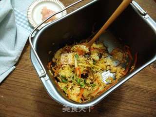 面包机版石锅拌饭的做法步骤:13