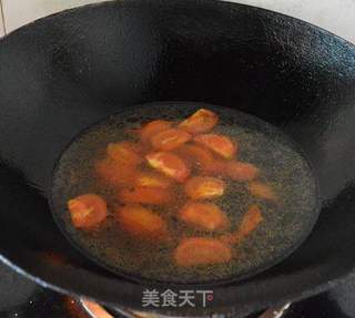 鲜虾番茄挂面的做法步骤:6