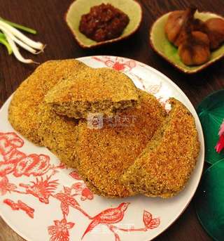 杂粮贴饼子的做法步骤:9