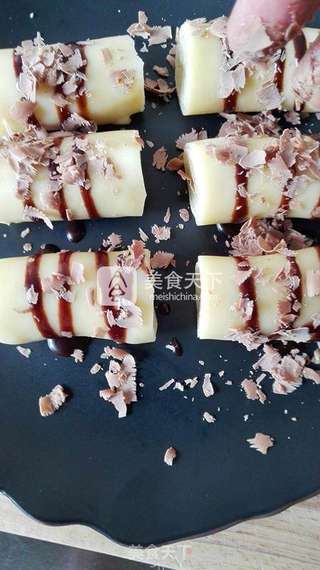 香蕉班戟卷的做法步骤:10