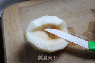 小龙船干红入菜之——红酒雪梨的做法步骤:4