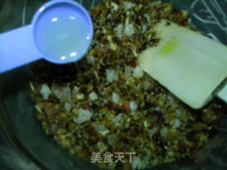 广式冬蓉五仁月饼的做法步骤:5