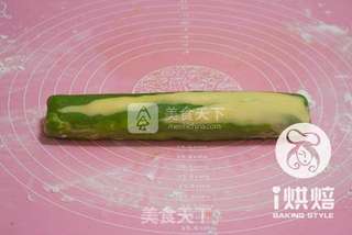 抹茶大理石饼干(抹茶控必备)的做法步骤:6
