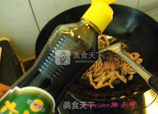 肉丝炒芹菜的做法步骤:5