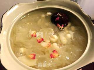 秋季白色润肺甜品的做法步骤:8