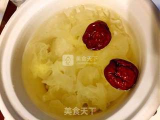秋季白色润肺甜品的做法步骤:6