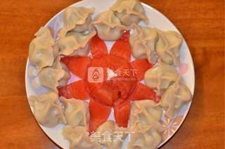 虾仁水饺的做法步骤:13