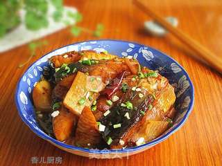 笋烧咸鱼的做法步骤:10