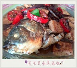 鱼煎豆腐【子璇美厨】的做法步骤:5