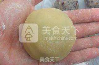 广式五仁月饼的做法步骤:9