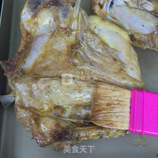 家庭版烤鸭的做法步骤:6