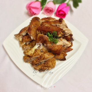 家庭版烤鸭的做法步骤:8