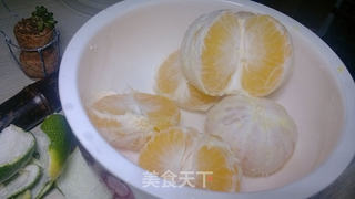 橘子红了——面包机版橘子果酱的做法步骤:2